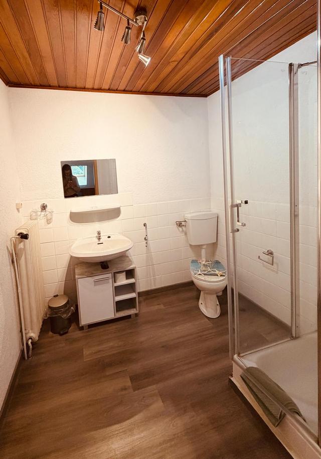 Badezimmer im Gulfhof